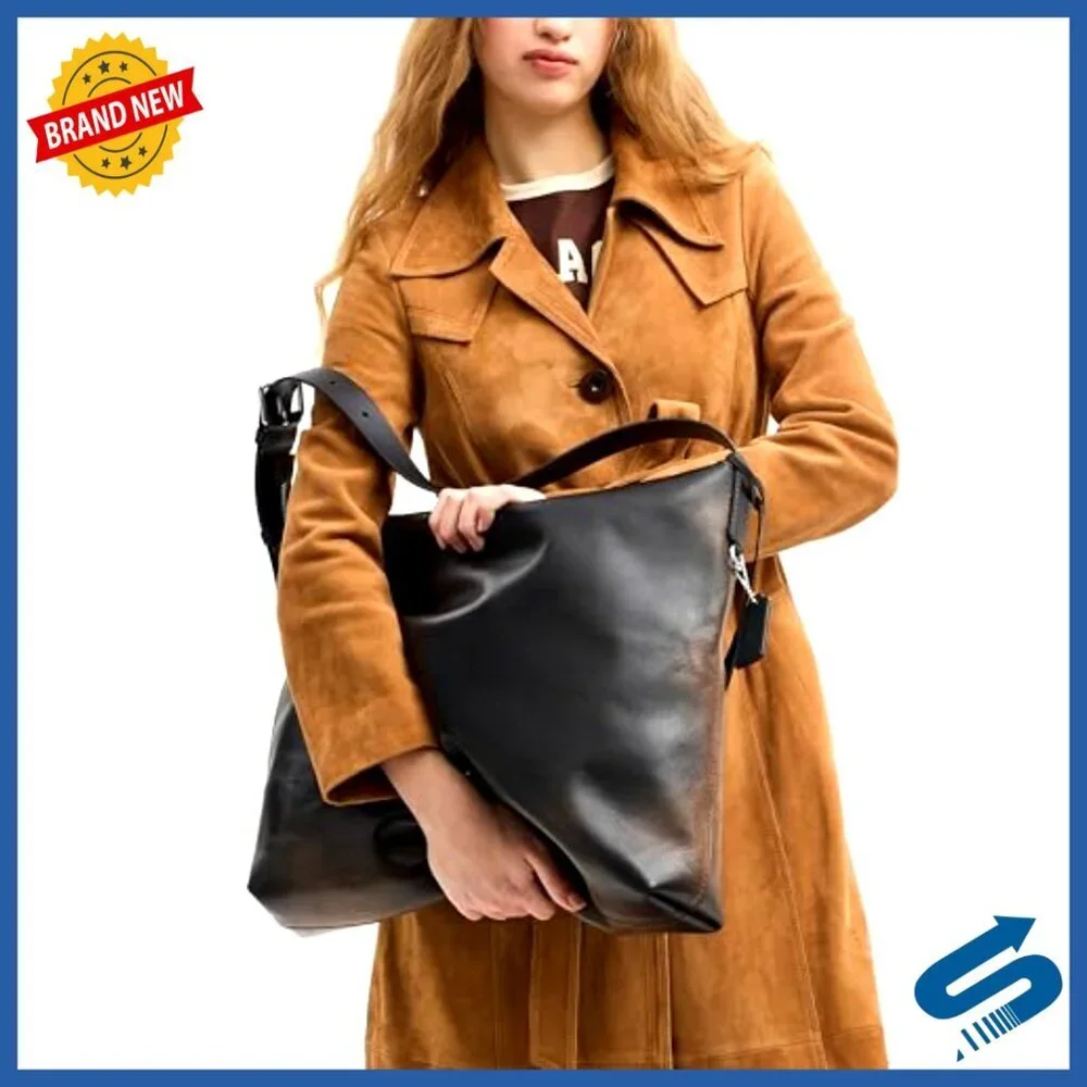 Leather Messenger Bag Crossbody Shoulder Bag Adjustable Strap